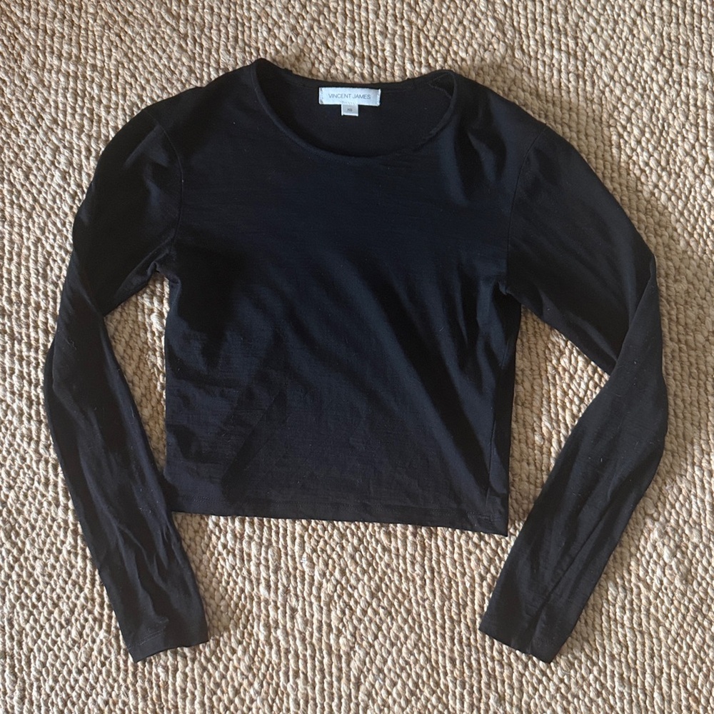 Margaret Fitted Merino Long Sleeve - Picture 2 of 4